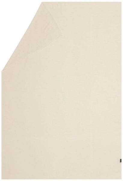 David Fussenegger Wohndecke Stella 'Uni' 140 x 200 cm Rohweiß