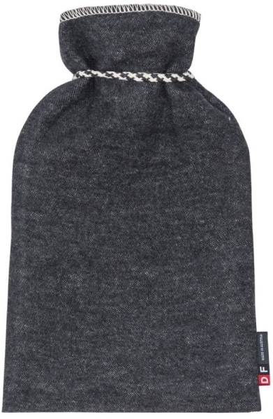 David Fussenegger Wärmflasche 'slow down' 2L 21 x 38 cm Filz - Grau