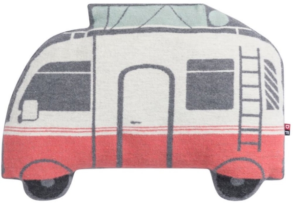 David Fussenegger Kissen gefüllt Juwel 'Camper' 43 x 33 cm Rohweiß