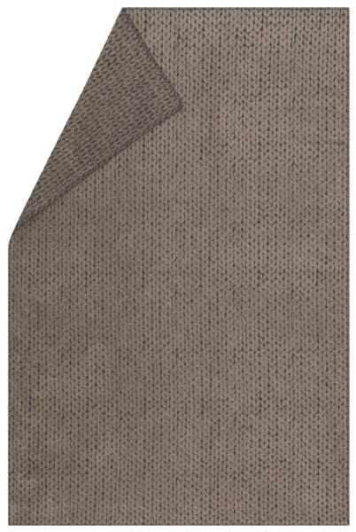 David Fussenegger Wohndecke Plaid Carla 'Strick' 135 x 200 cm Rauch