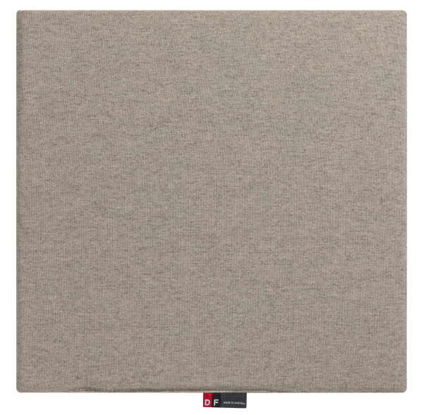 David Fussenegger Sitzkissen Porto 'Herz' 40 x 40 cm Rauch - Beige
