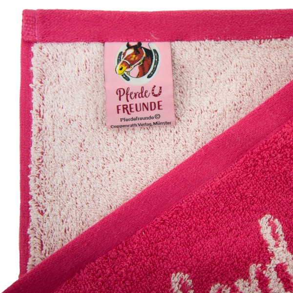 Dyckhoff Kinderfrottierserie 'Pferdefreunde' Pink