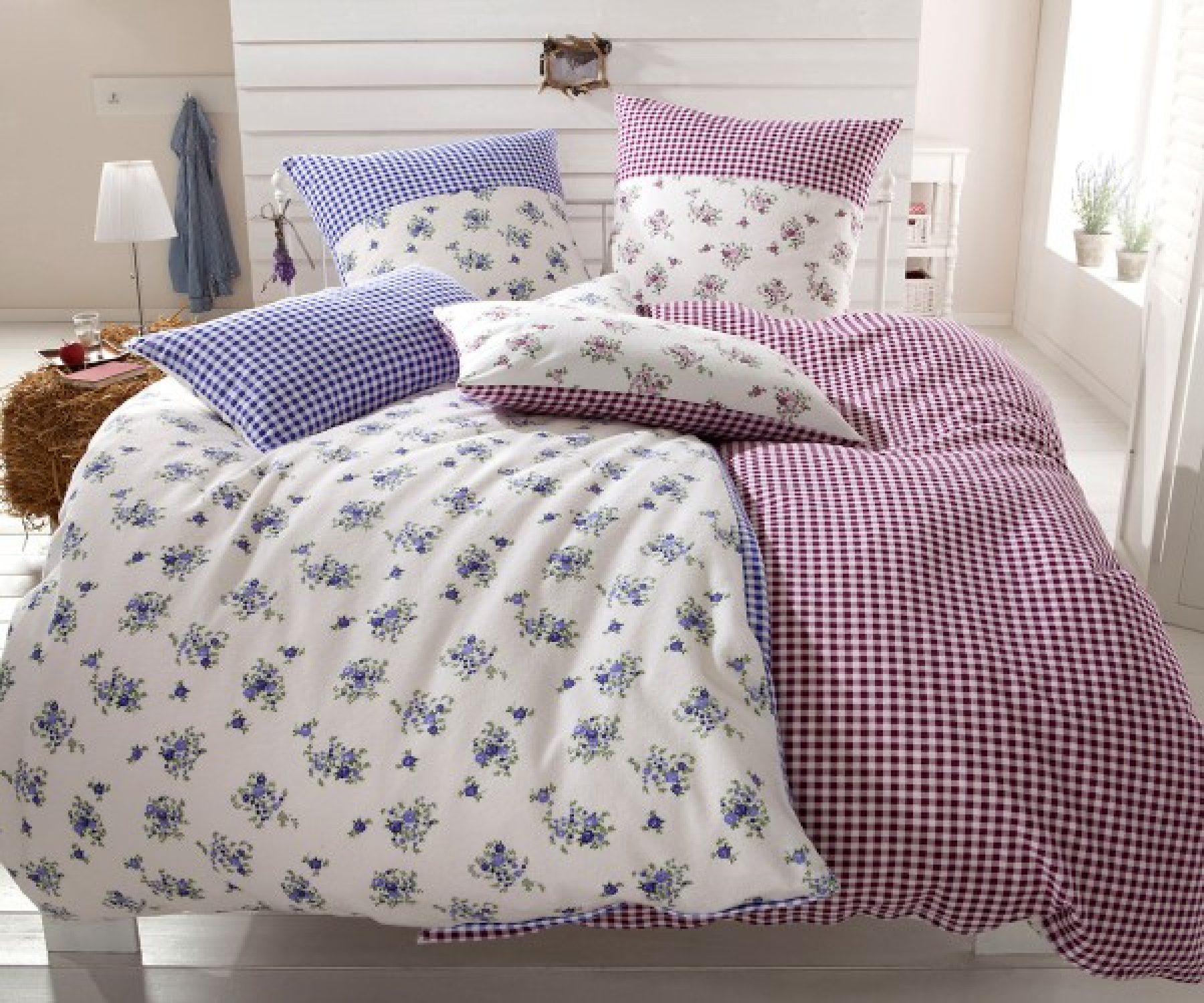 Dyckhoff Weichfrottier Bettwäsche 'Vera' Beere