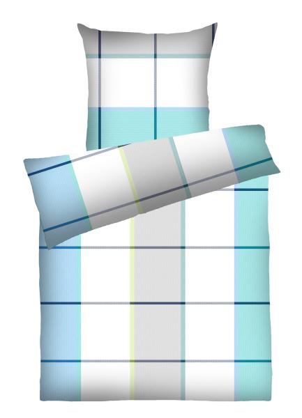 Dyckhoff Weichfrottier Bettwäsche Celina blau