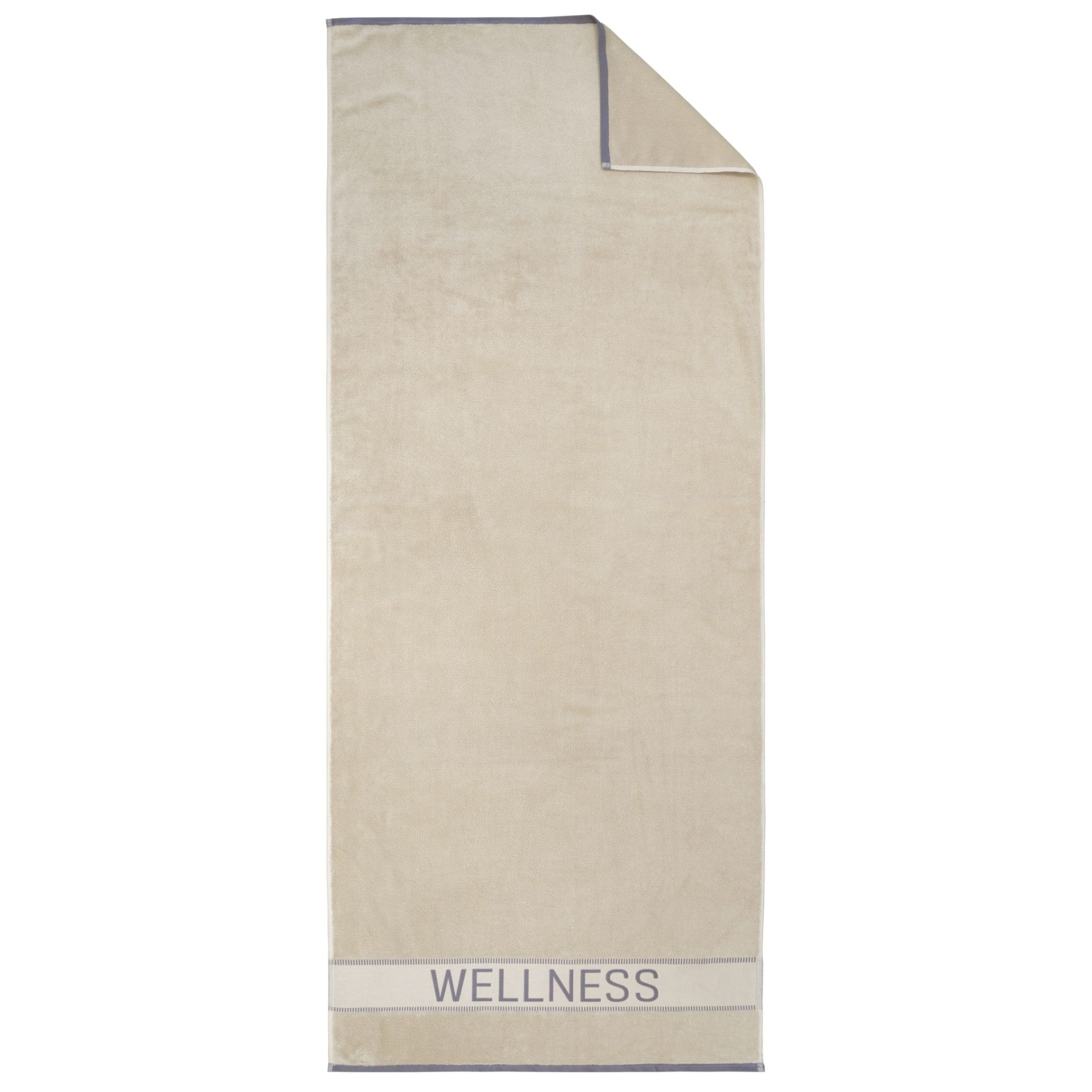 Dyckhoff Saunatuch Liegetuch 'Wellness' 80 x 200 cm Sand- Beige
