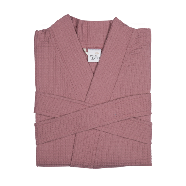 framsohn Unisex Waffelpiqué Bademantel
