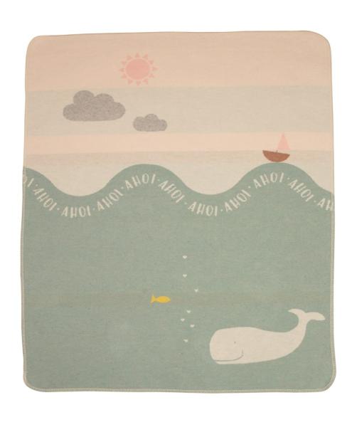 David Fussenegger Babydecke Juwel 'Wal' 70 x 90 cm