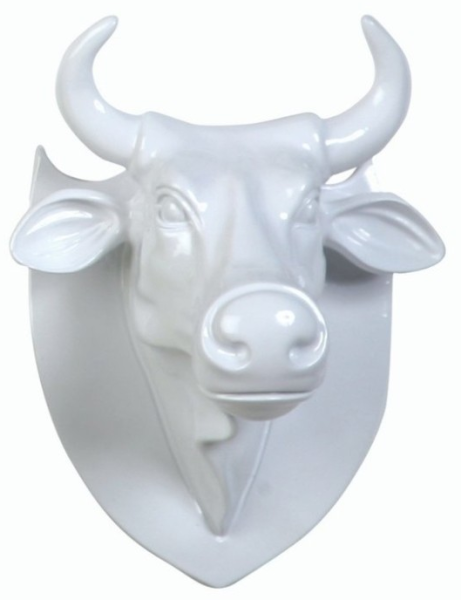 Cowparade Kuh Trophy 'Weiß'